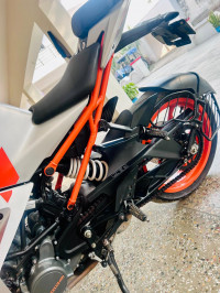 Orange And Silver KTM RC 200