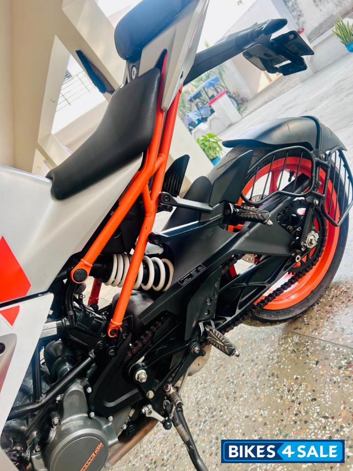 Orange And Silver KTM RC 200