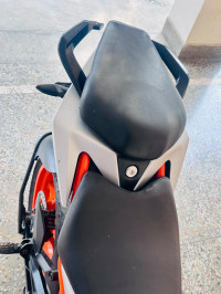 Orange And Silver KTM RC 200