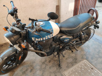 Rebel Blue Royal Enfield Hunter 350 Metro