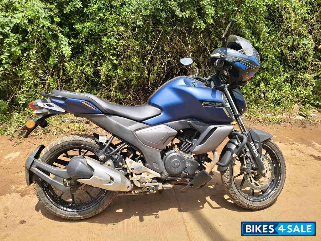Mat Blue Yamaha FZ-S FI V3