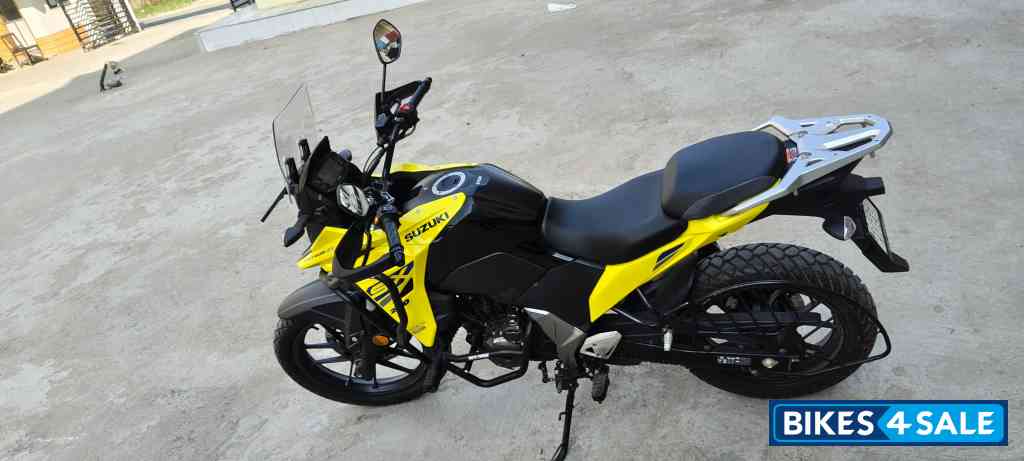Yellow Suzuki V-Strom 250