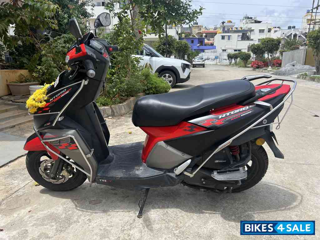 Red And Black TVS NTORQ 125 Race Edition