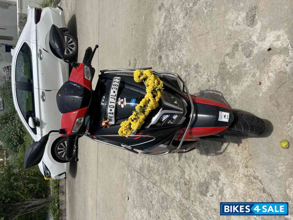 Red And Black TVS NTORQ 125 Race Edition Red And Black TVS NTORQ 125 Race Edition