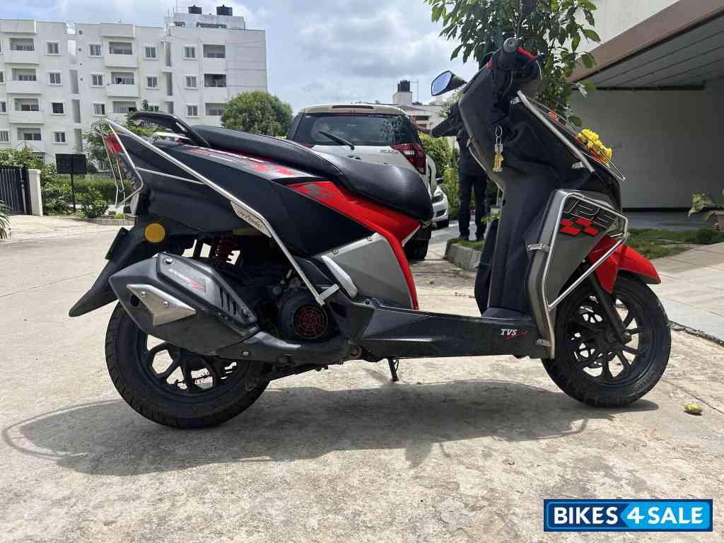 Red And Black TVS NTORQ 125 Race Edition Red And Black TVS NTORQ 125 Race Edition