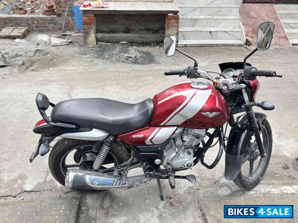 Red And Black Bajaj V12