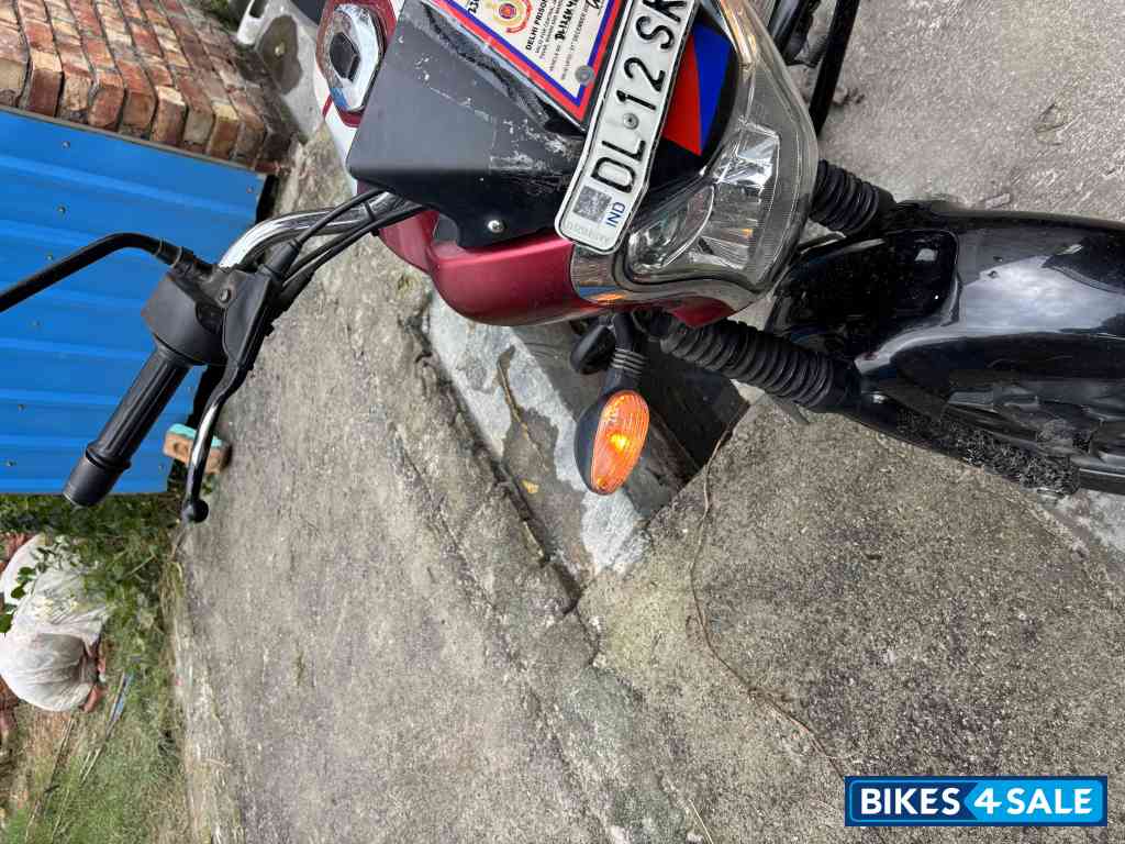 Red And Black Bajaj V12