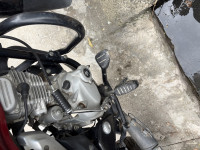 Red And Black Bajaj V12