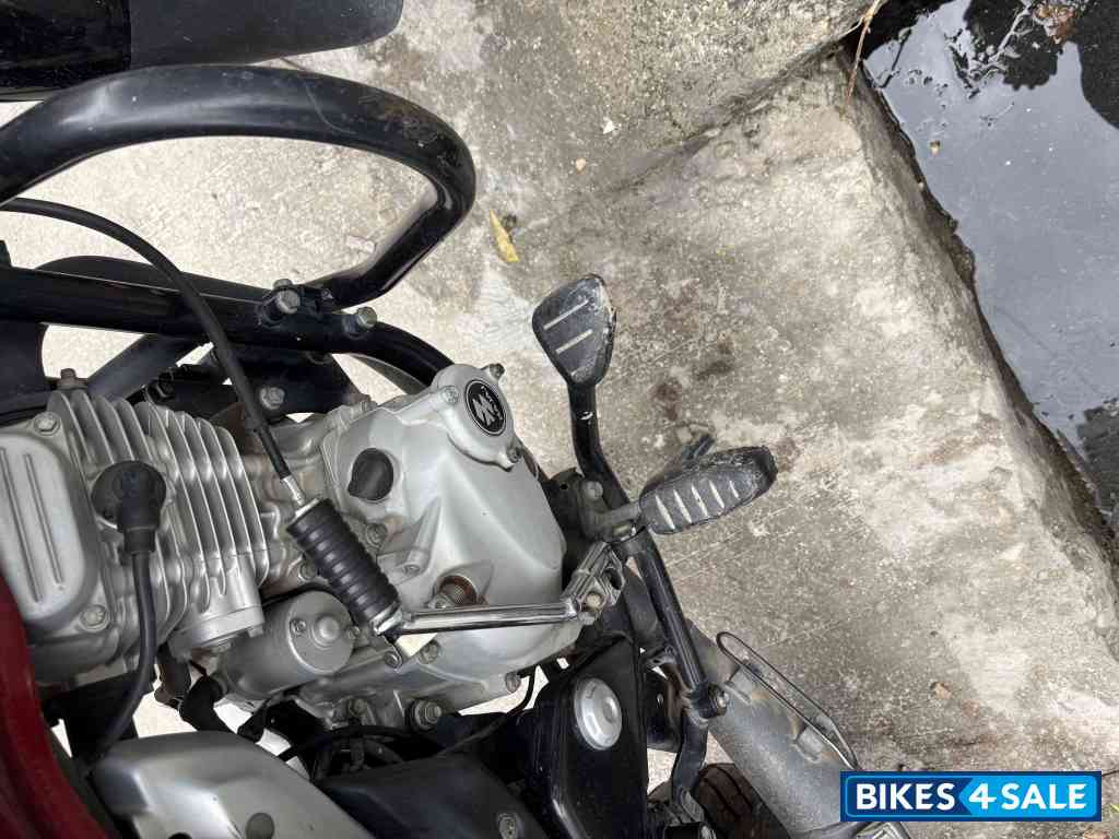 Red And Black Bajaj V12