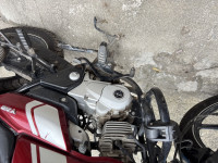 Red And Black Bajaj V12