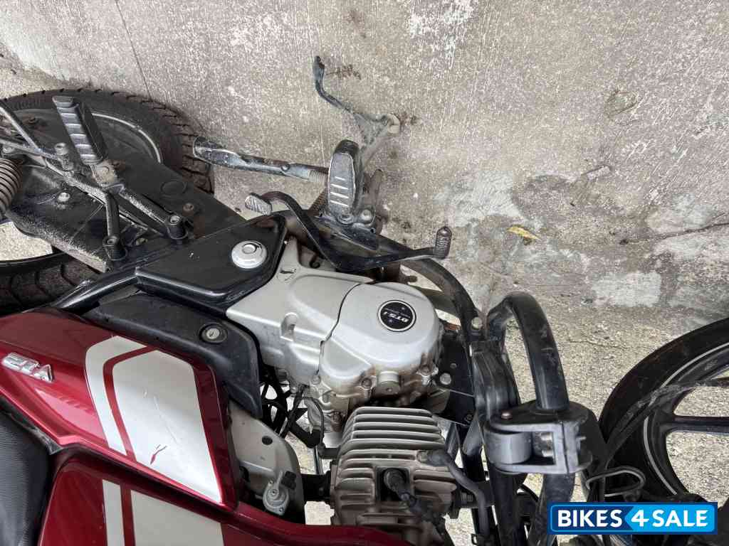 Red And Black Bajaj V12