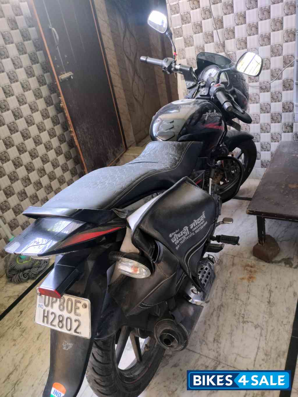 Black And Red Bajaj Pulsar 150 DTSi