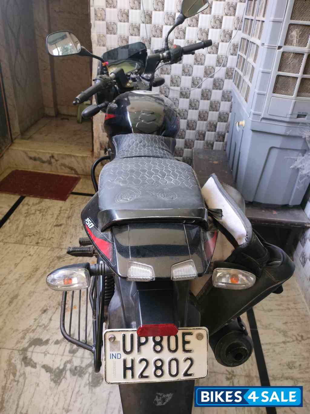 Black And Red Bajaj Pulsar 150 DTSi