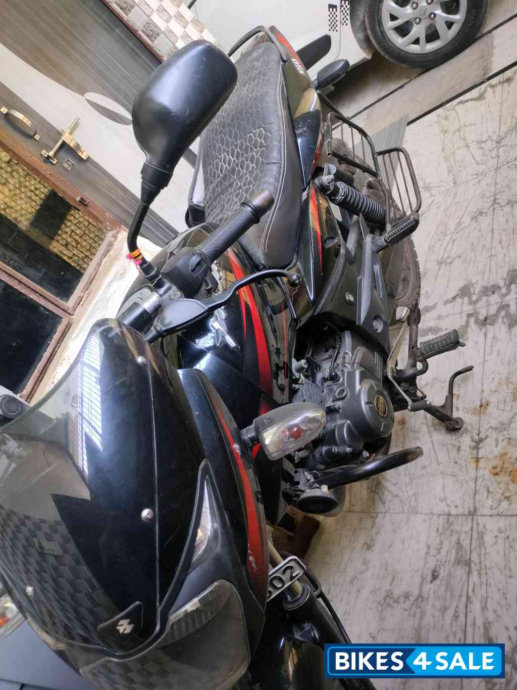 Black And Red Bajaj Pulsar 150 DTSi