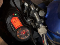 Blue Bajaj Discover 110
