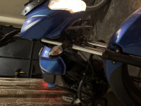 Blue Bajaj Discover 110