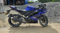Blue Yamaha YZF R15