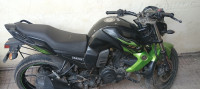 Black & Green Yamaha FZ-S