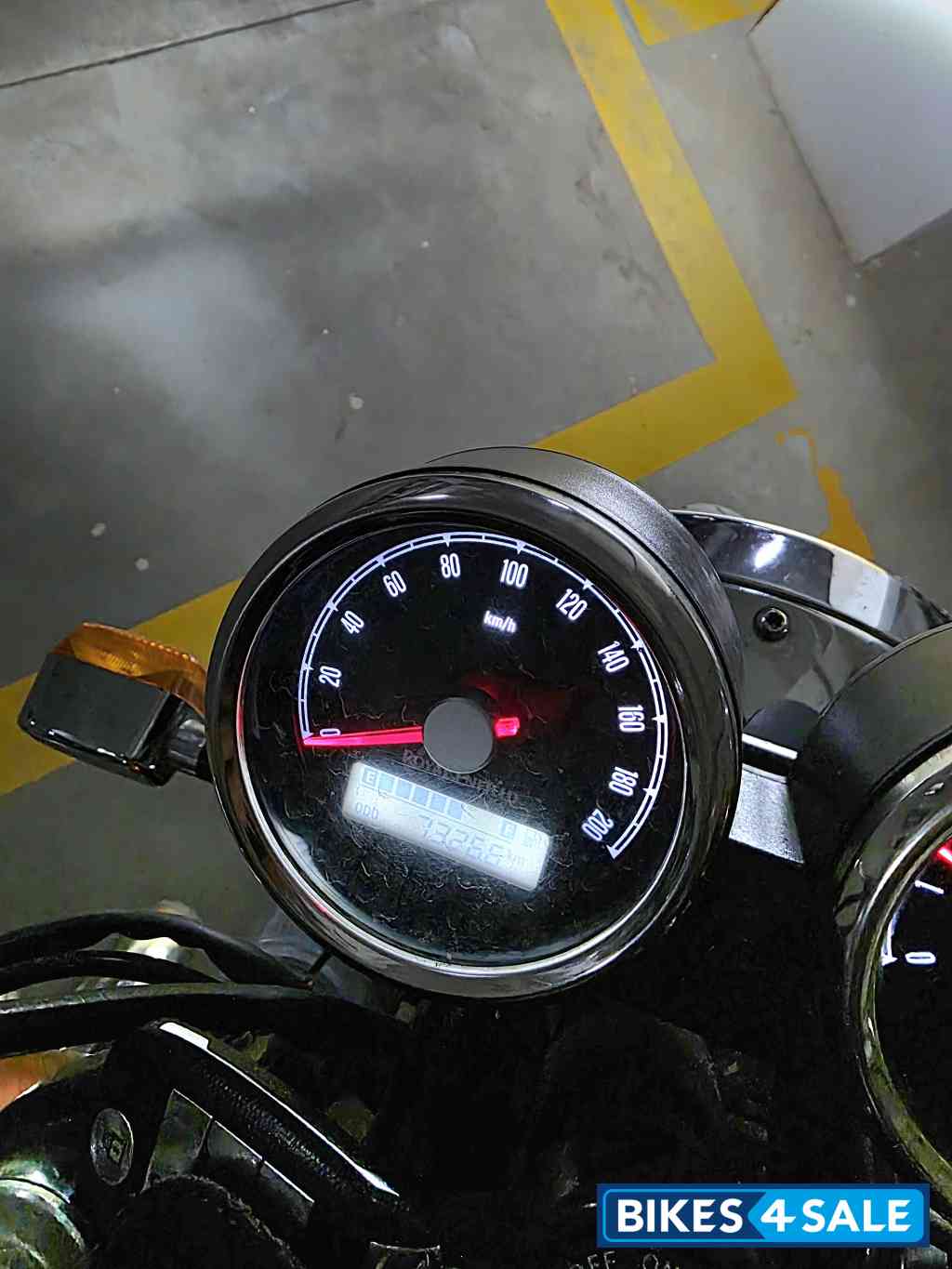 Orange Royal Enfield Interceptor 650 Twin