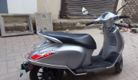 Grey Bajaj Chetak Electric