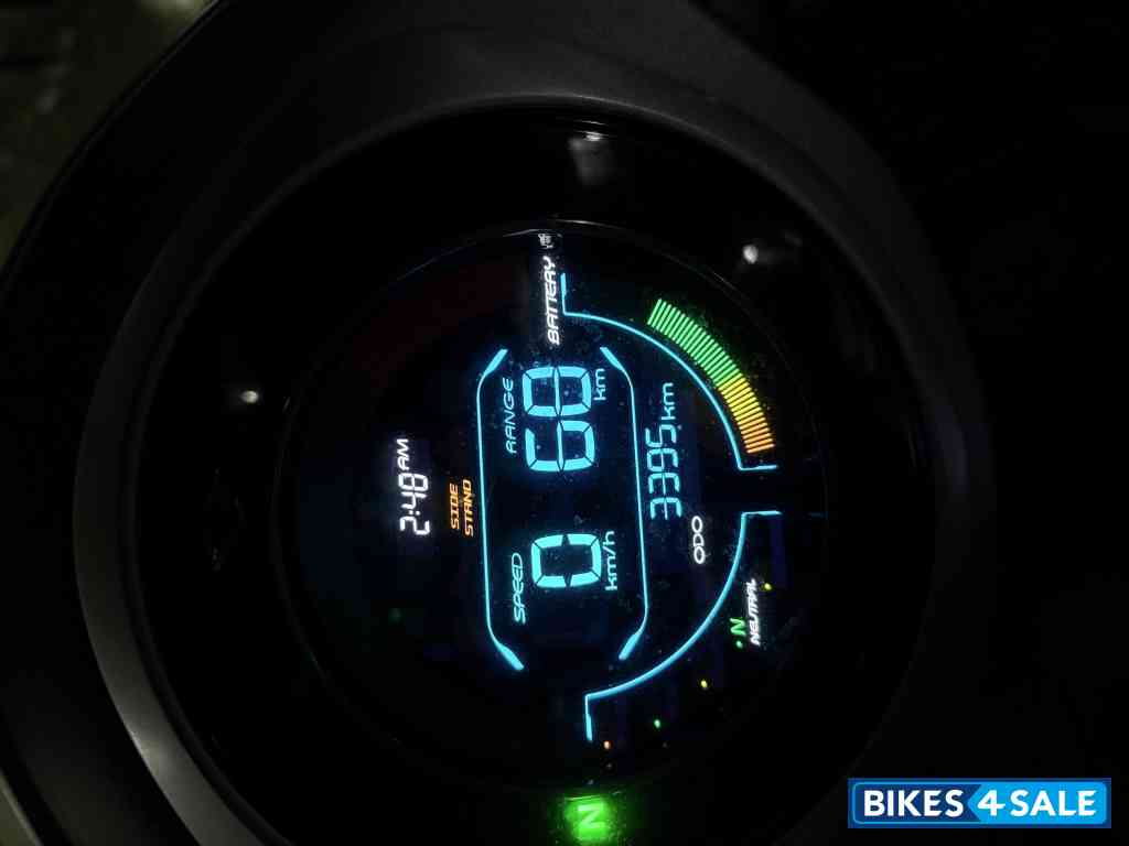 Grey Bajaj Chetak Electric