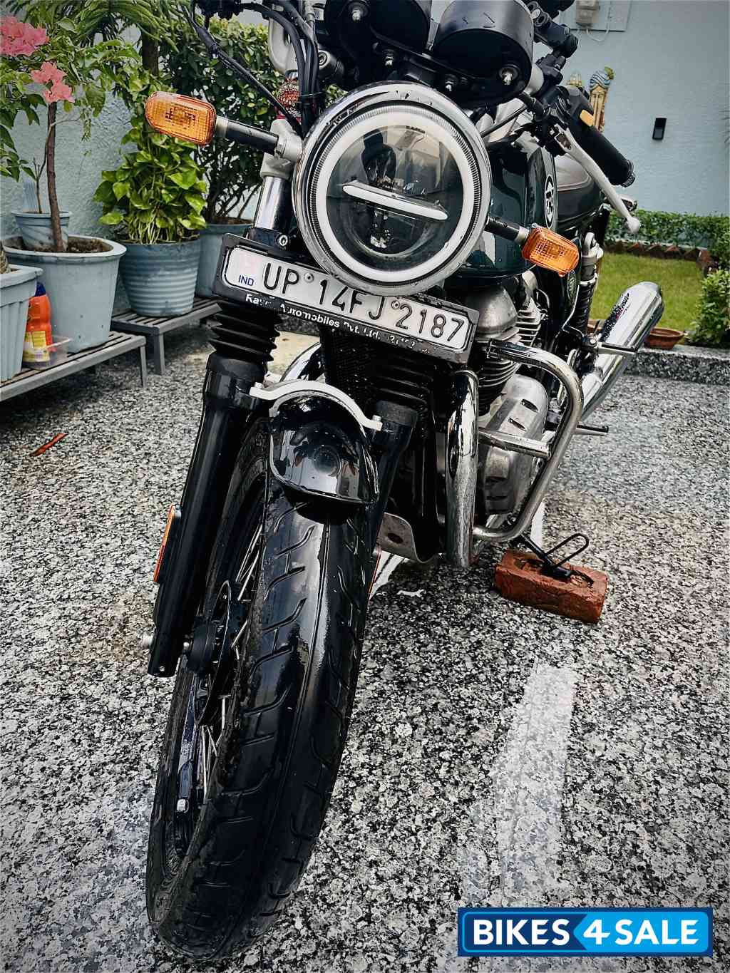 British Racing Green Royal Enfield Continental GT 650