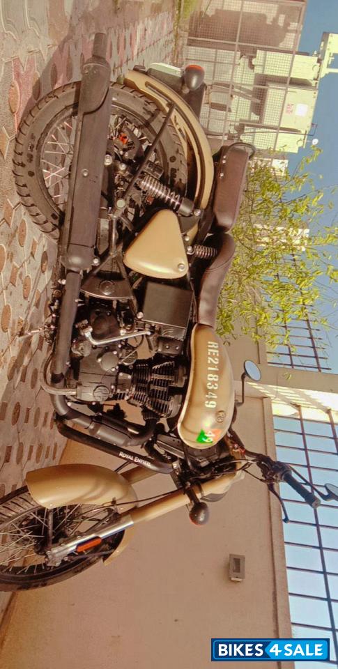 Desert Storm Royal Enfield Classic Signals Stormrider Sand