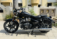 Black Royal Enfield Super Meteor 650