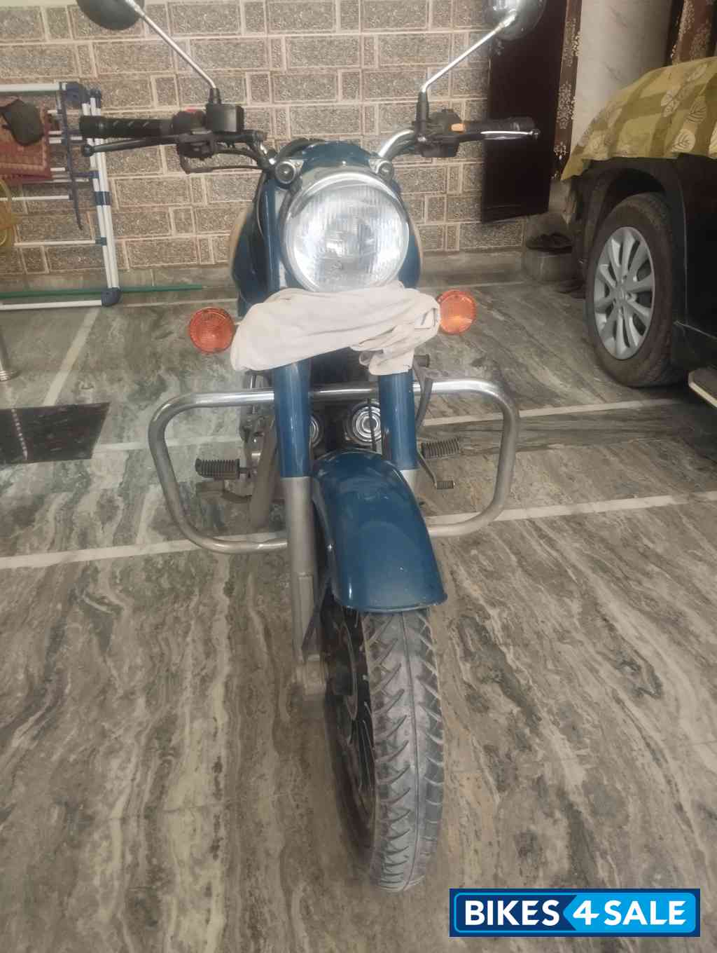 Blue Royal Enfield Classic 350