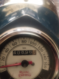 Blue Royal Enfield Classic 350