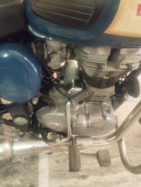 Blue Royal Enfield Classic 350