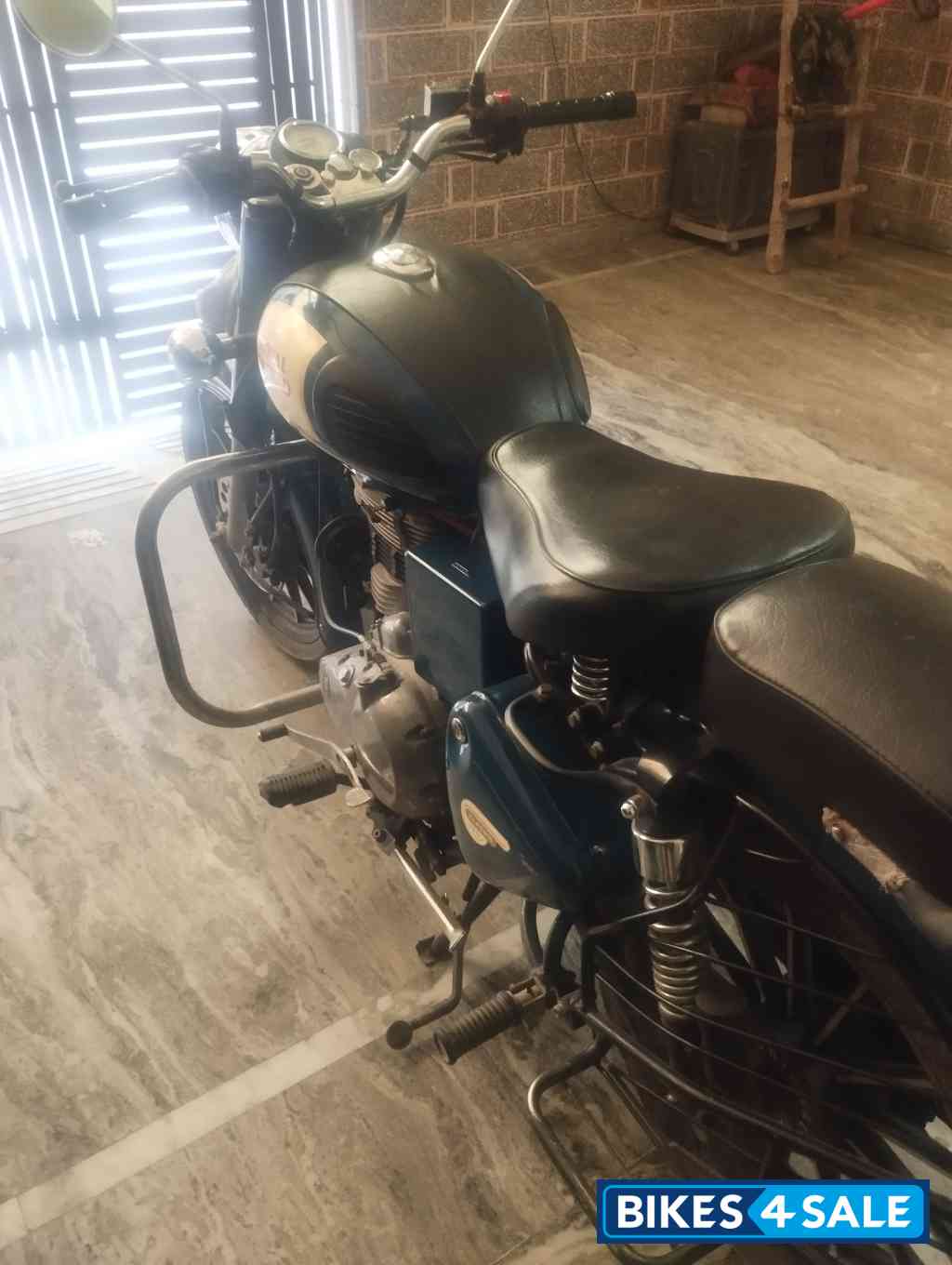 Blue Royal Enfield Classic 350