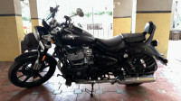 Astral Black Royal Enfield Super Meteor 650