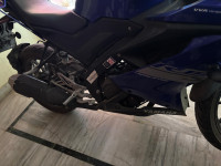 Blue Yamaha YZF R15 S