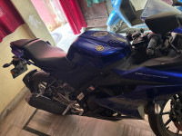 Blue Yamaha YZF R15 S
