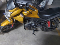 Golden Yellow Honda CB Twister