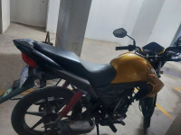 Golden Yellow Honda CB Twister