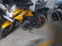 Golden Yellow Honda CB Twister