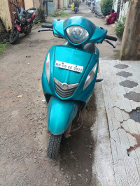 Blue Yamaha Fascino