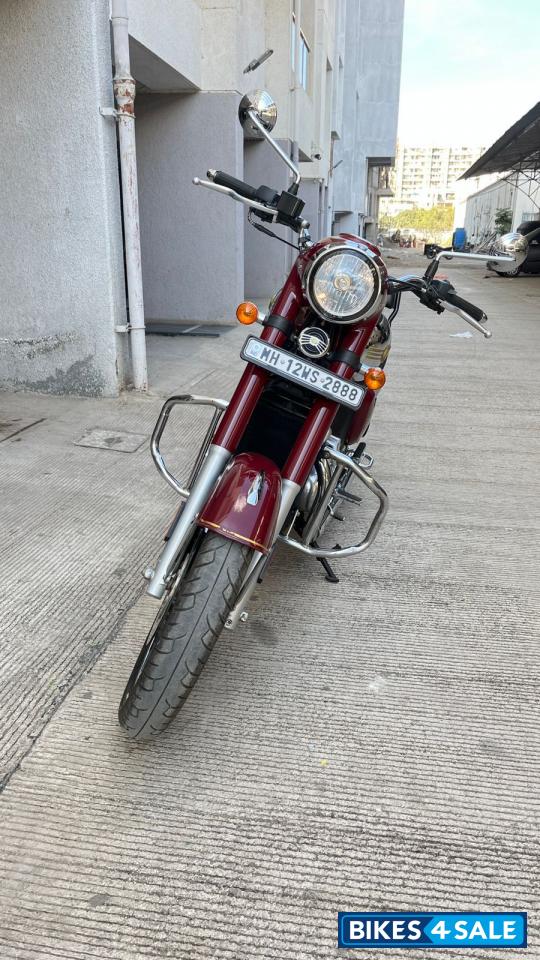 Maroon Jawa 350