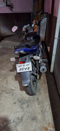 Black Blue Bajaj Pulsar 150
