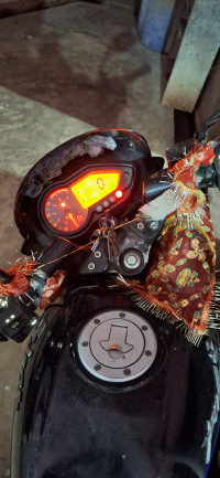 Black Blue Bajaj Pulsar 150