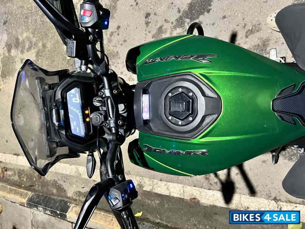 Green Bajaj Dominar 400 ABS BS6