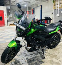 Green Bajaj Dominar 400 ABS BS6