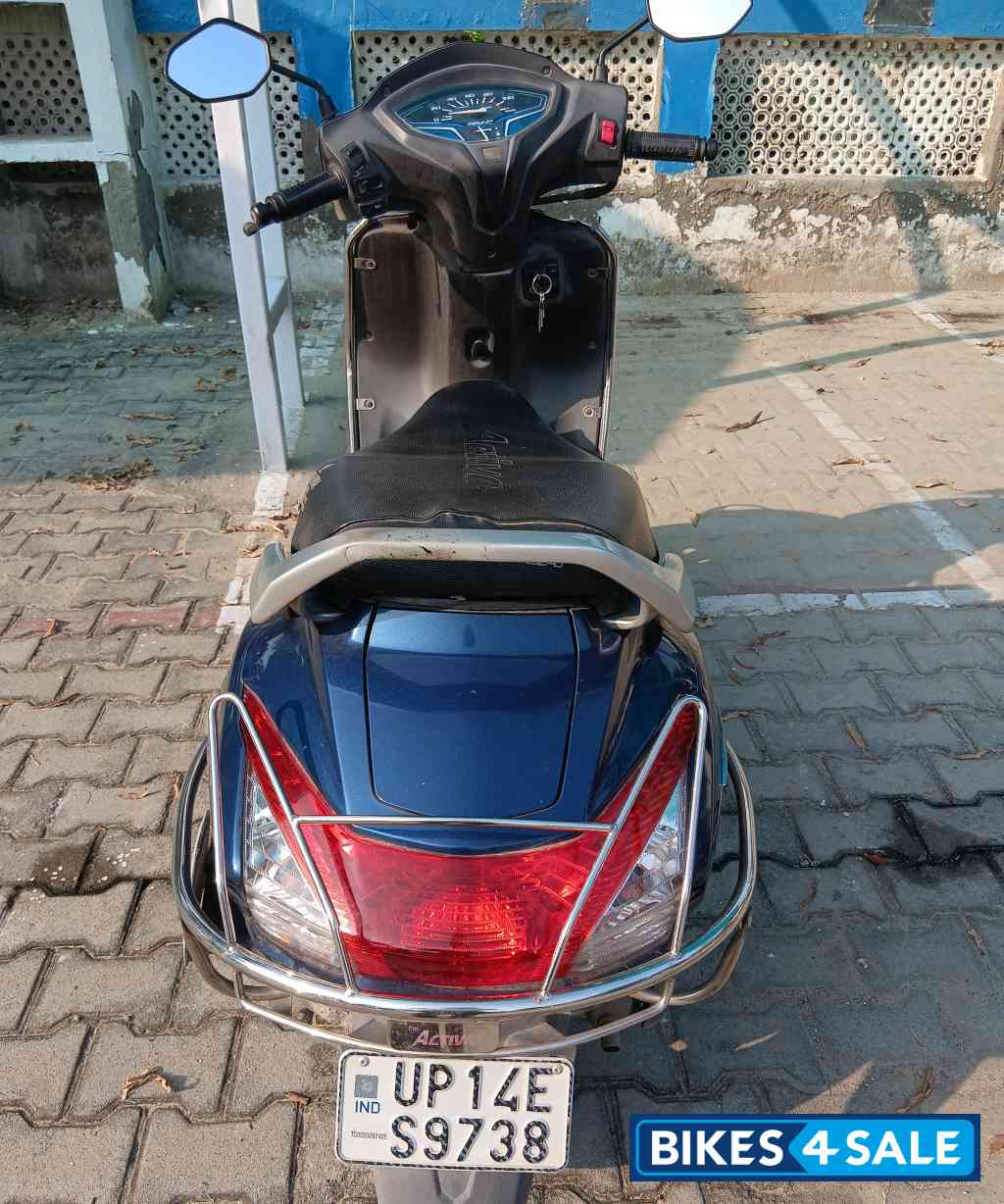 Blue Metalic Honda Activa 6G
