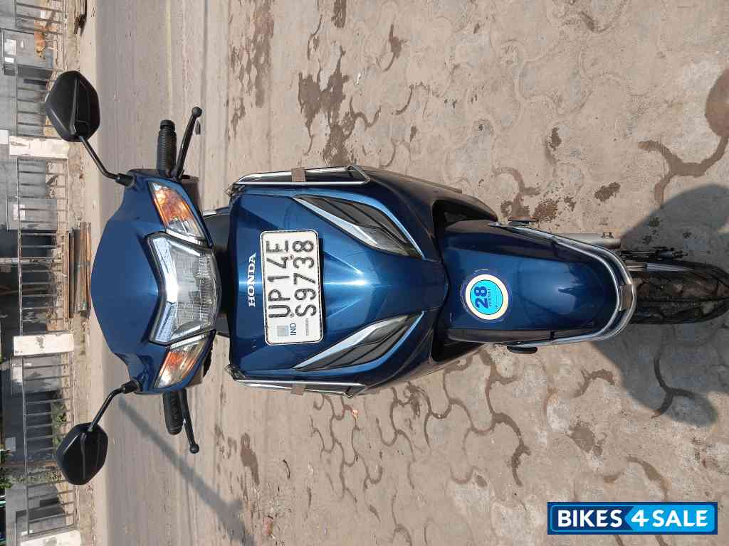 Blue Metalic Honda Activa 6G