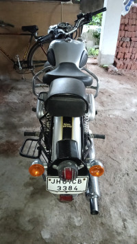 Silver Royal Enfield Classic 500