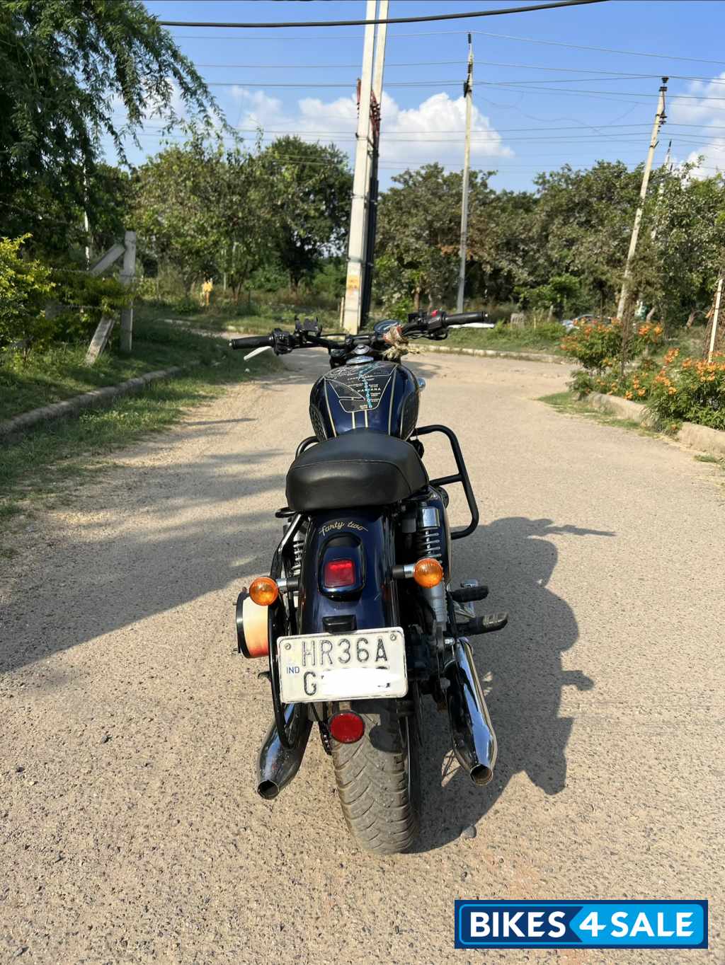 Nebula Blue Jawa forty two BS6