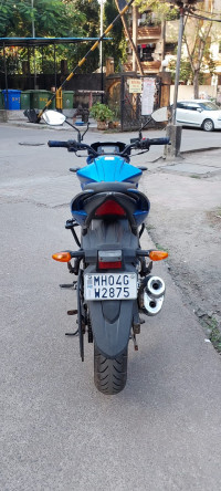 Blue Suzuki Gixxer 150