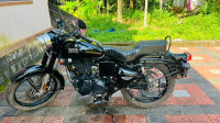 Jet Black Royal Enfield Bullet Electra